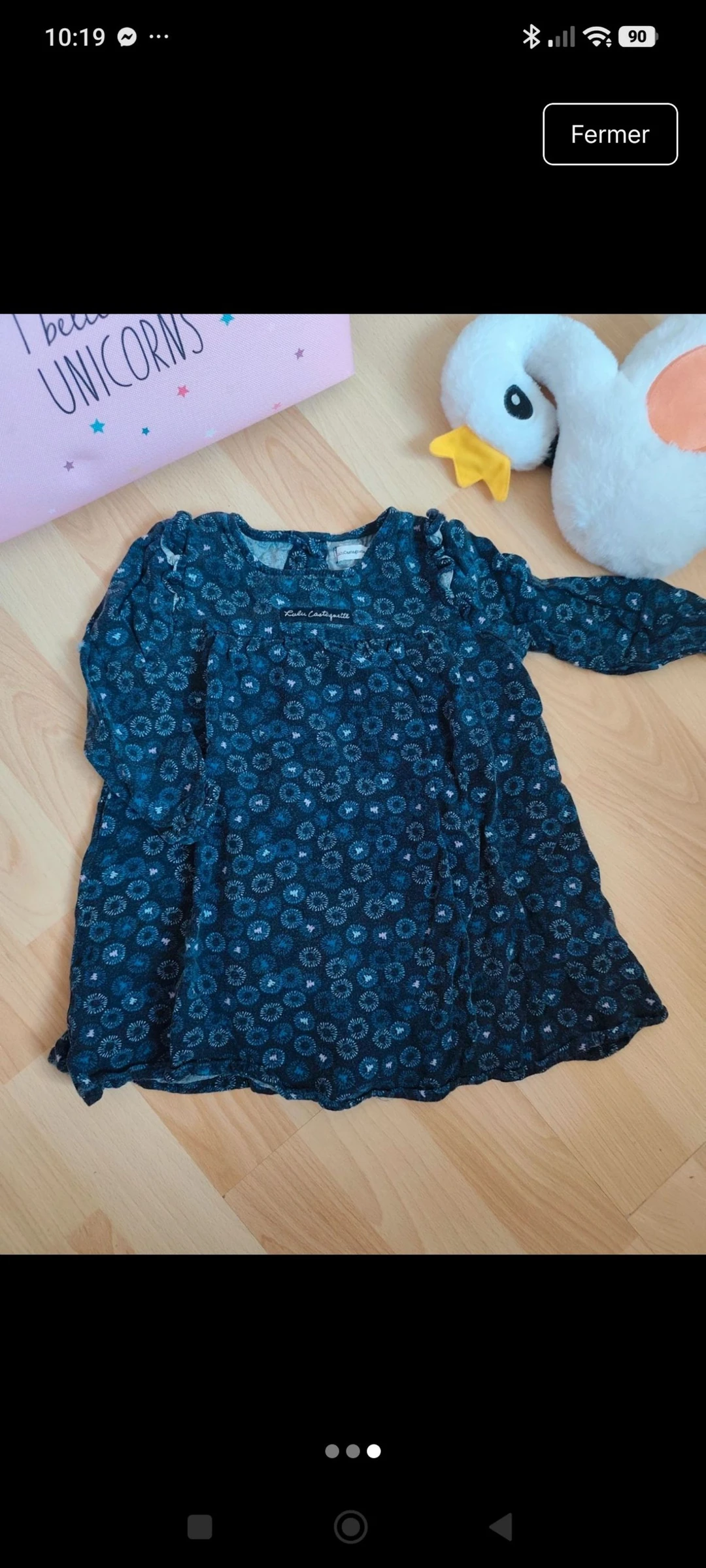 Robe Lulu castagnette 24 mois 